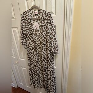 Buddy Love Leopard NWT caftan